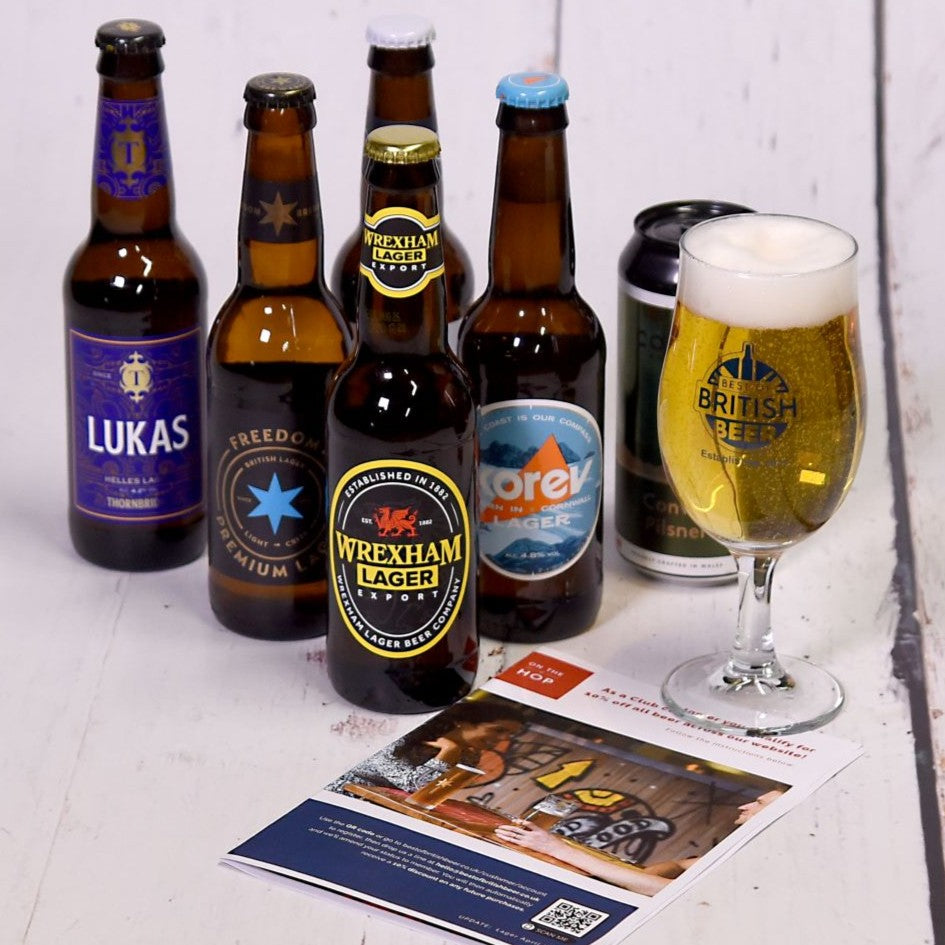 3 Month Lager Club: 6 Lagers Each Month