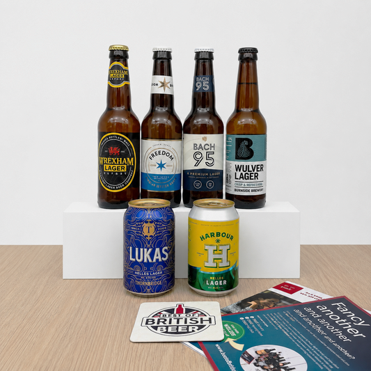 3 Month Lager Club: 6 Lagers Each Month